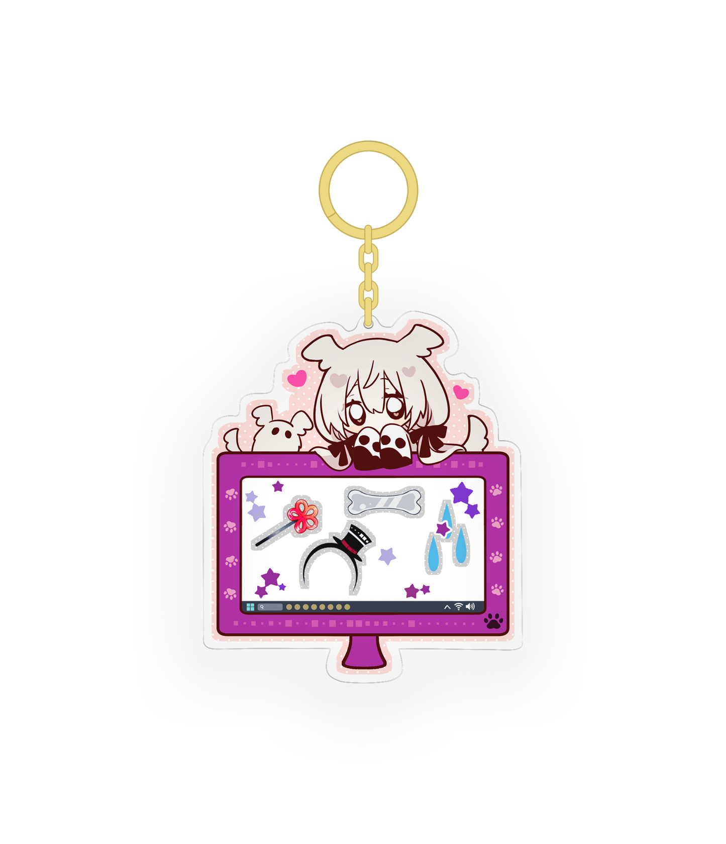 シャカシャカキーホルダー