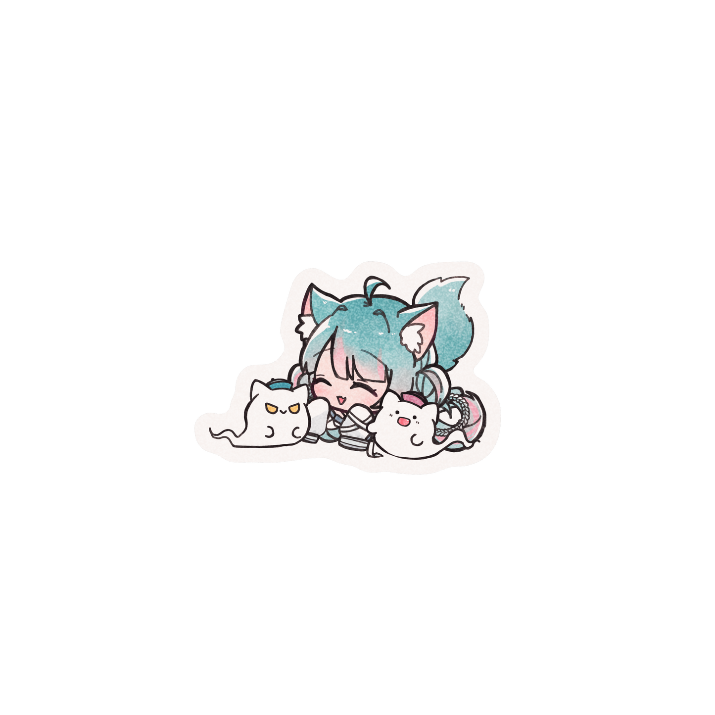いーふぁステッカー 『おしゃべりしましょ』