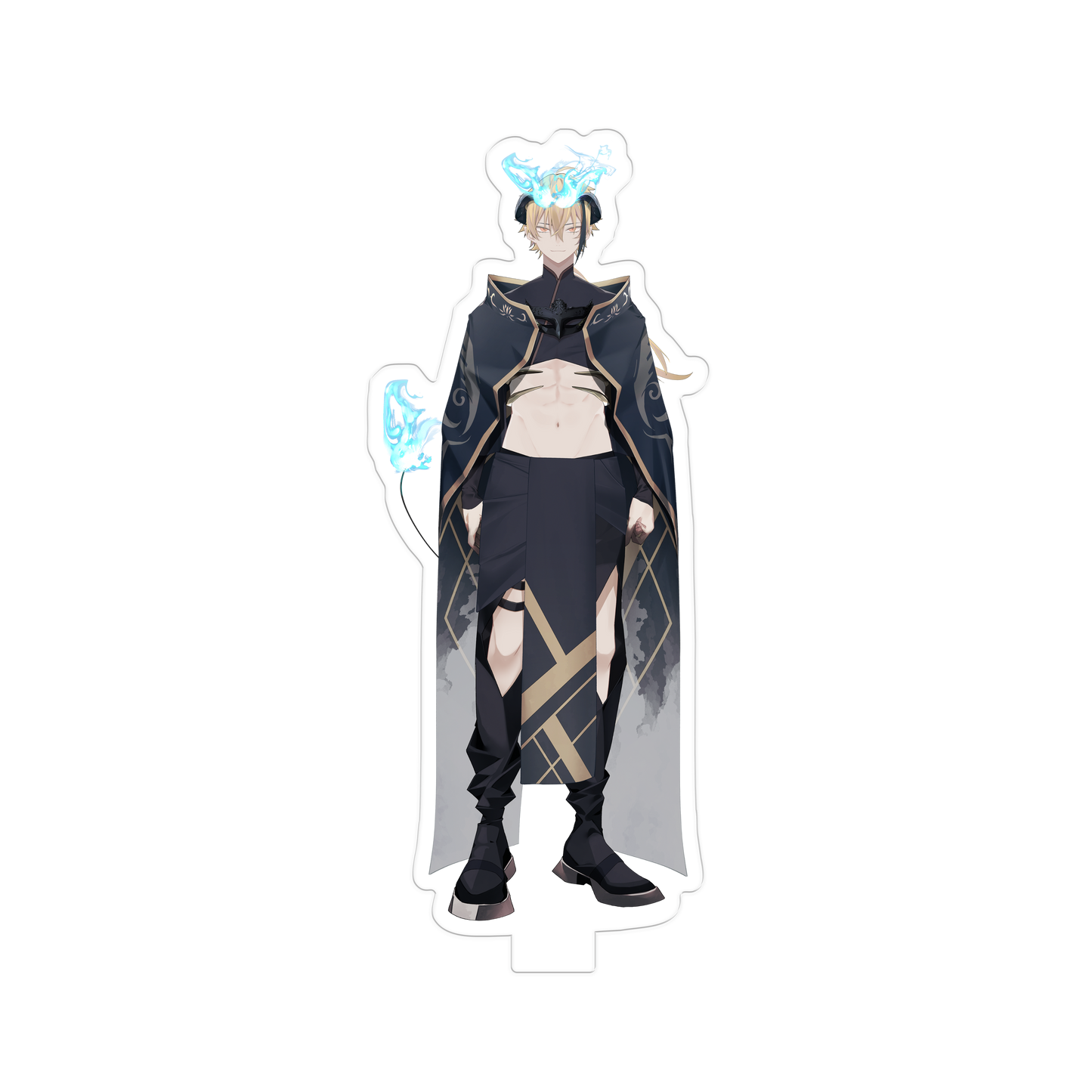 12㎝裏仮面立ち絵アクスタ【金髪】