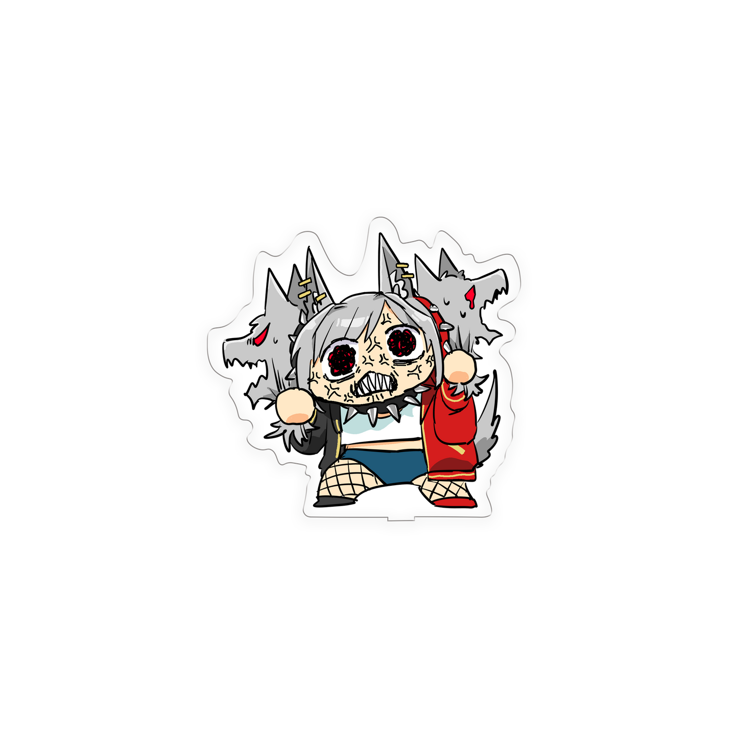デフォルメアクリルスタンド(ブチ切れVer.)