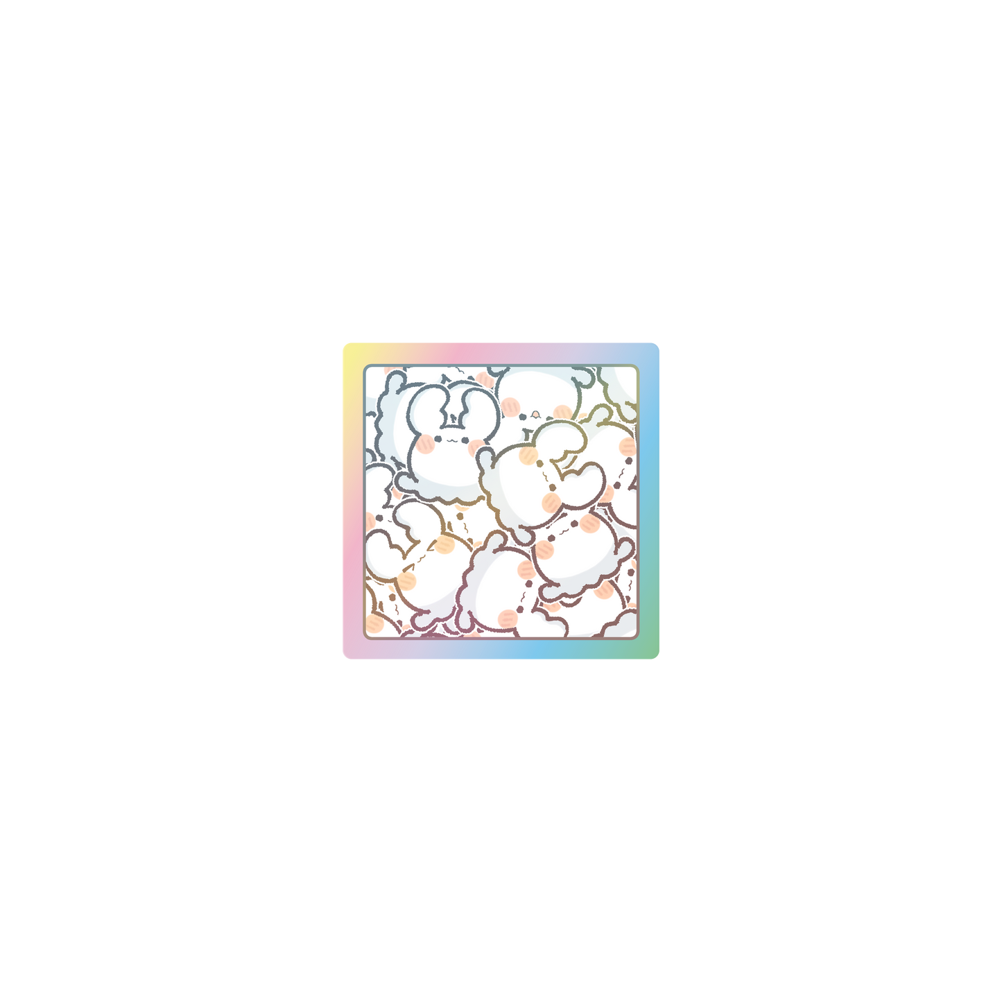 いつでも!どこでも!もちもちゴーストステッカーセット