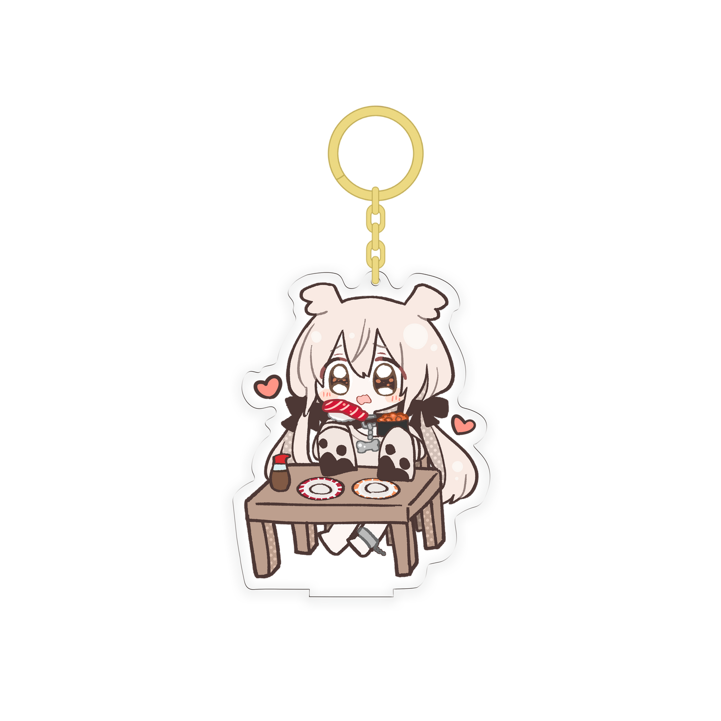 【お寿司】アクリルスタンドキーホルダー