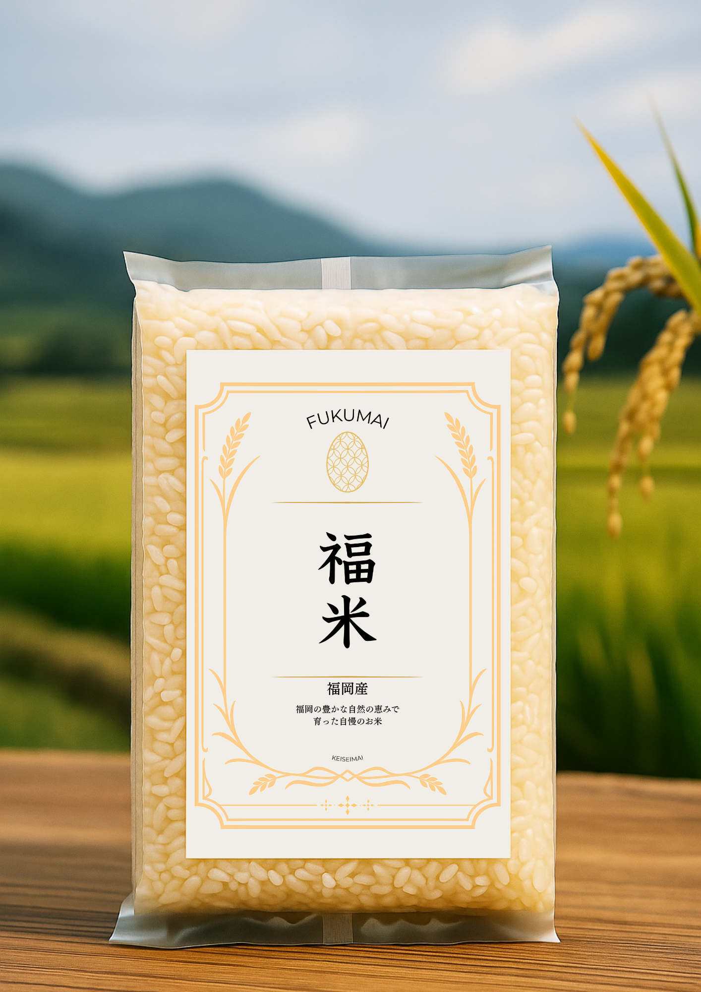 【福米 x のあち】福岡産 福米 300g